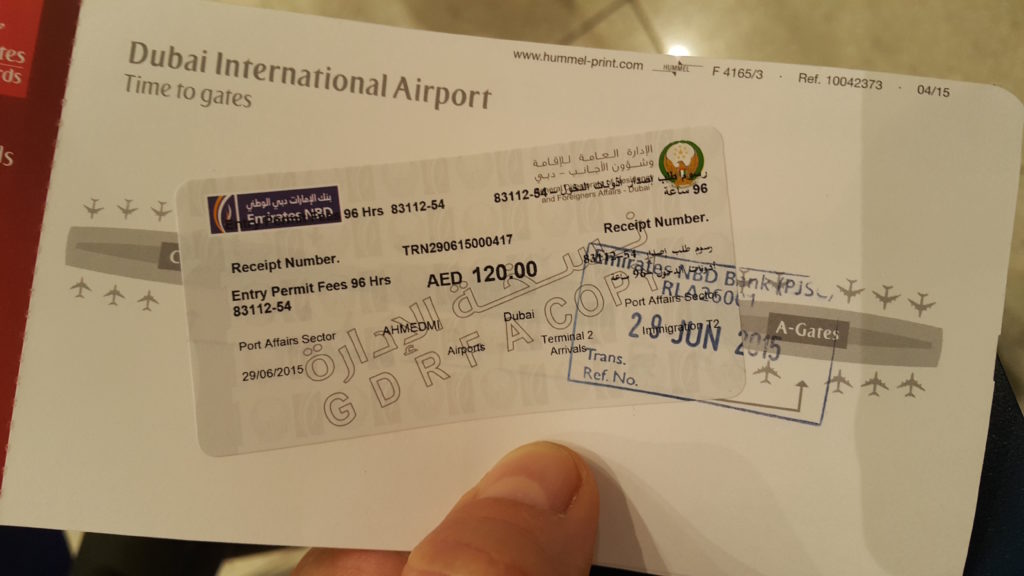 carte d'embarquement  pour  séjourner à Dubai avec un meilleur tarif
